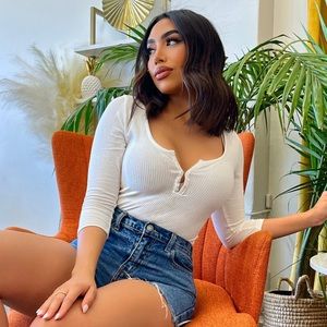 Basic Ribbed Bodysuit